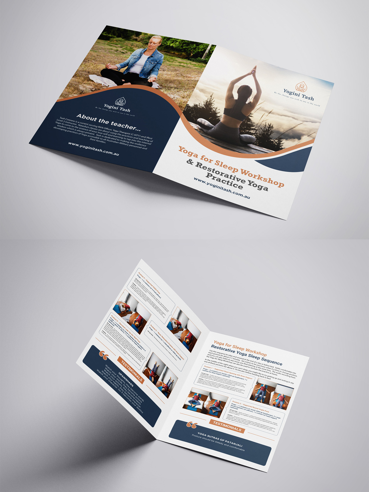 Flyer-Design von debdesign für Yogini Tash | Design #26357599