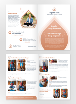 Flyer Design by sun_design for Yogini Tash | Design #26367141