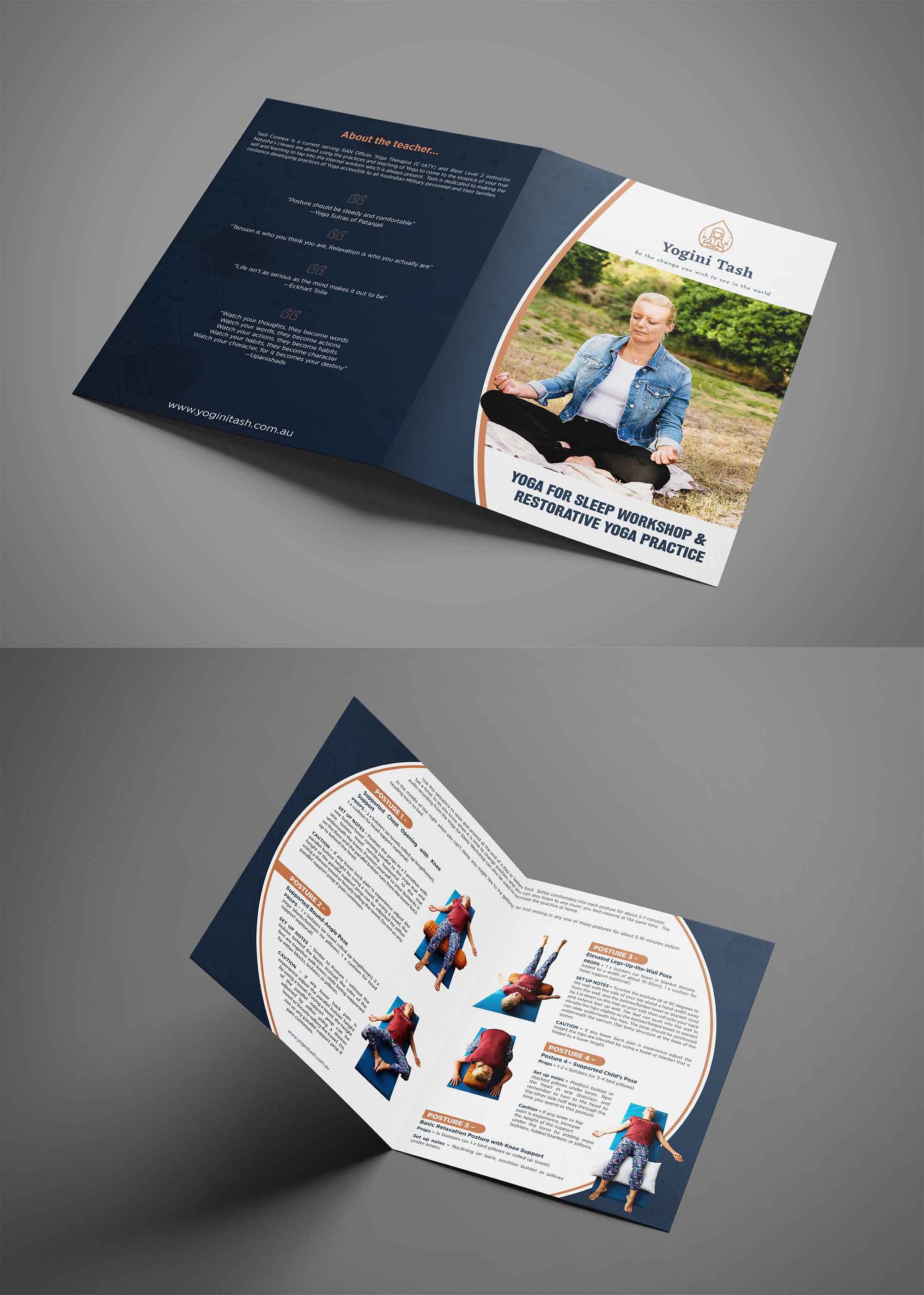 Flyer Design by GraphicsGuru for Yogini Tash | Design #26360875