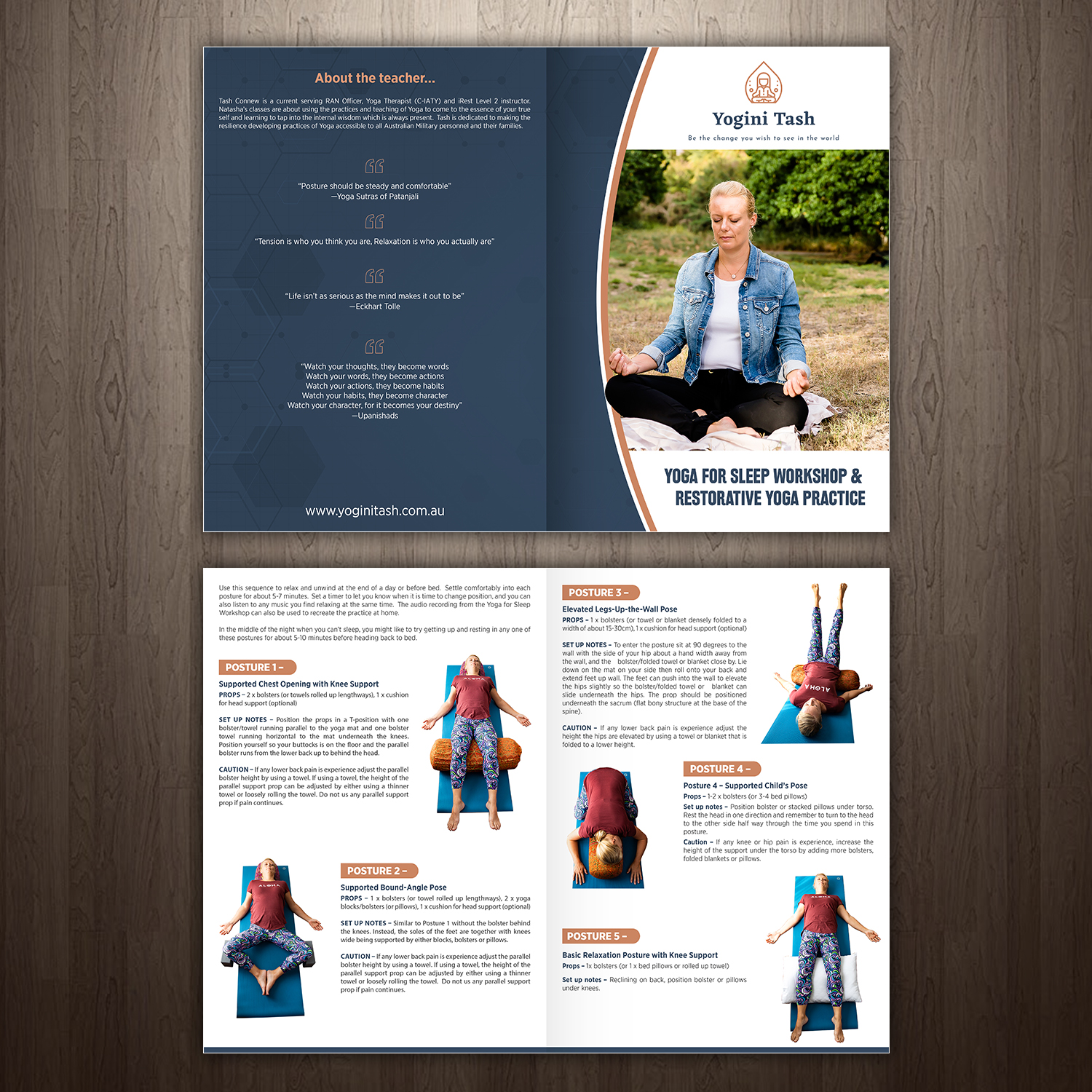 Flyer Design by GraphicsGuru for Yogini Tash | Design #26361200