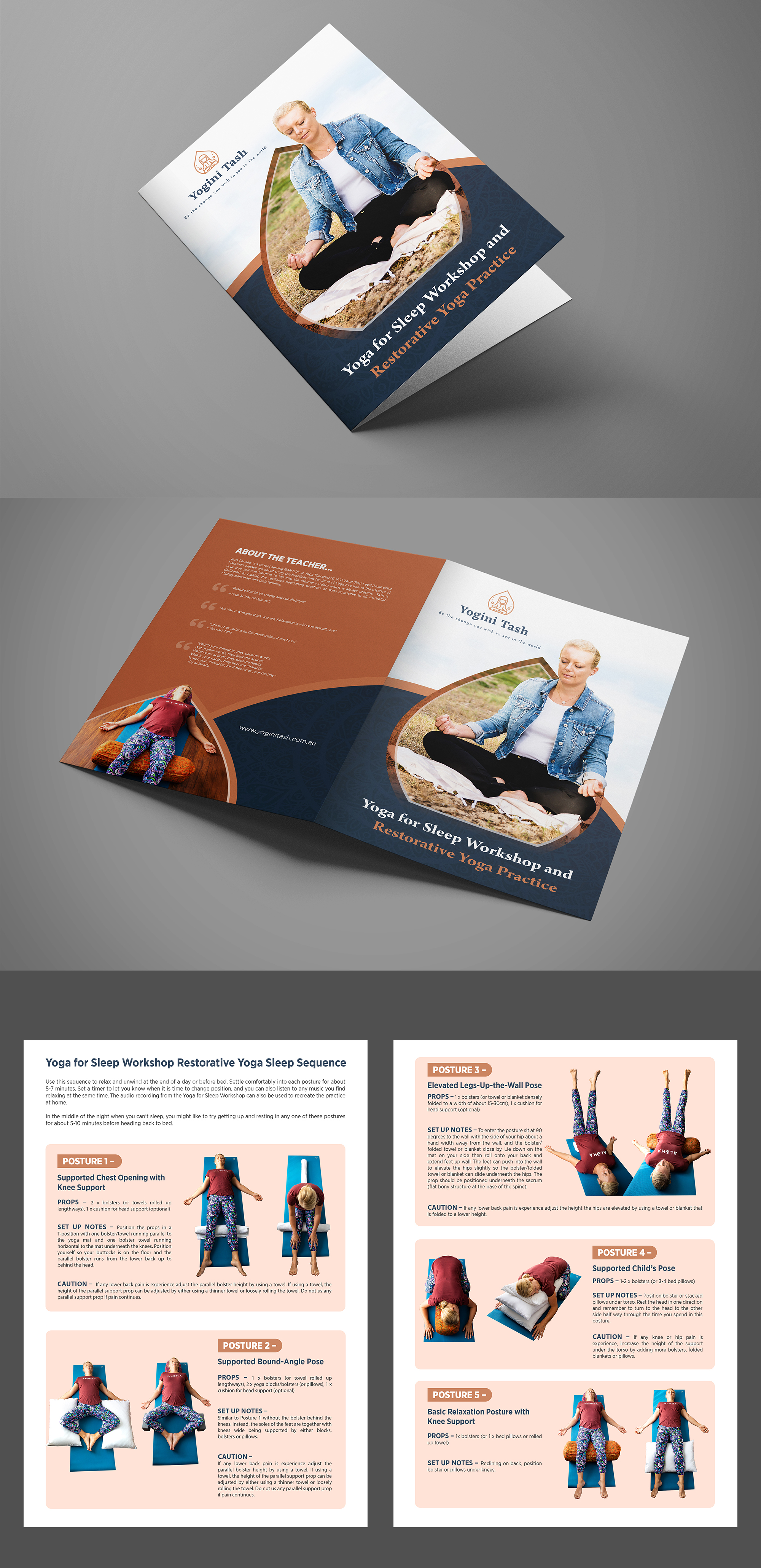 Flyer Design by GraphicsGuru for Yogini Tash | Design #26364951