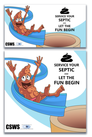 CSWS "Poo" Cartoon Illustrations | Grafik-Design von kaiser77