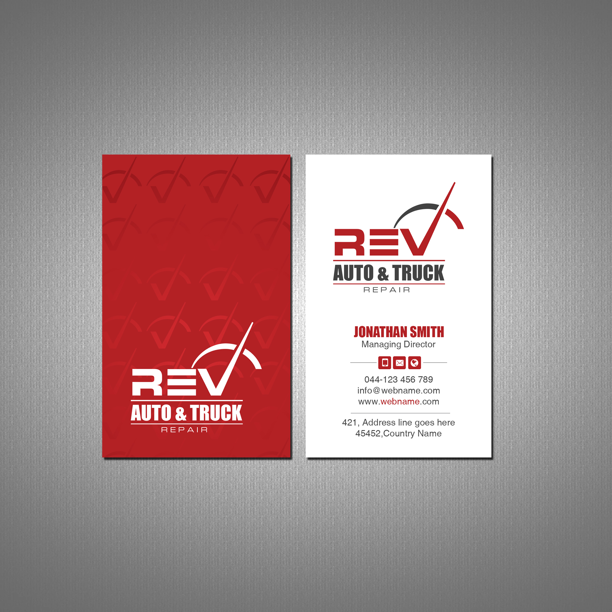 Business Card Design by Creations Box 2015 for this project | Design #26357784