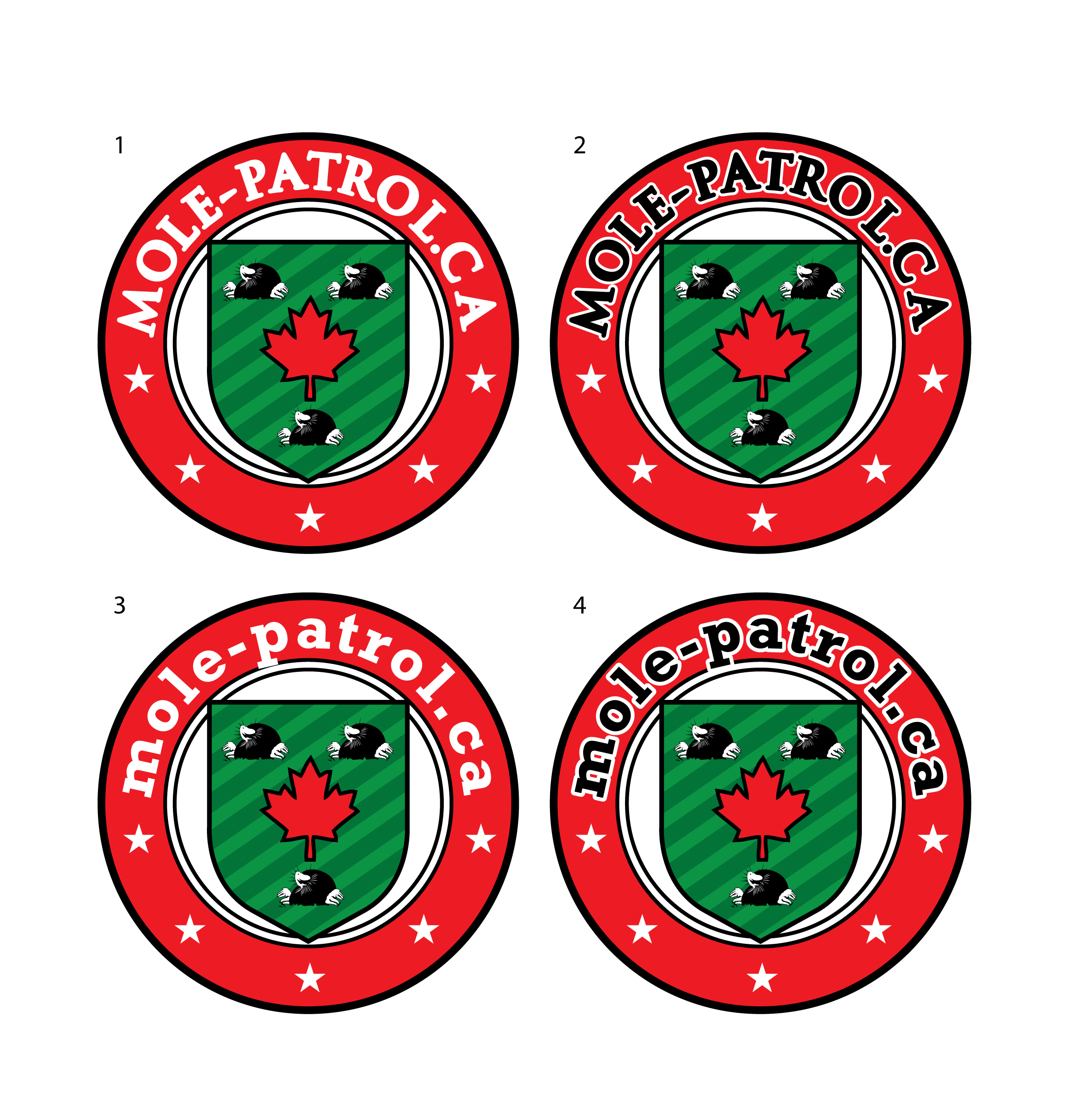 Logo Design by geni for mole-patrol.ca | Design #26362914