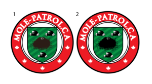 Logo Design by geni for mole-patrol.ca | Design: #26365678