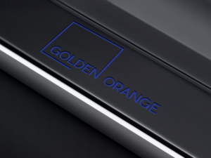 "Golden Orange" or no text at all | Logo Design by makerlogoz