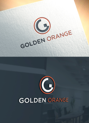 "Golden Orange" or no text at all | Logo Design by Art Lancer