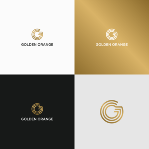 "Golden Orange" or no text at all | Logo Design by LeaAus