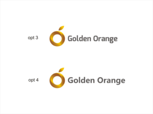 "Golden Orange" or no text at all | Logo Design by cjssan