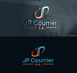 JP Courrier S.A. | Design de Logo par Mono.co