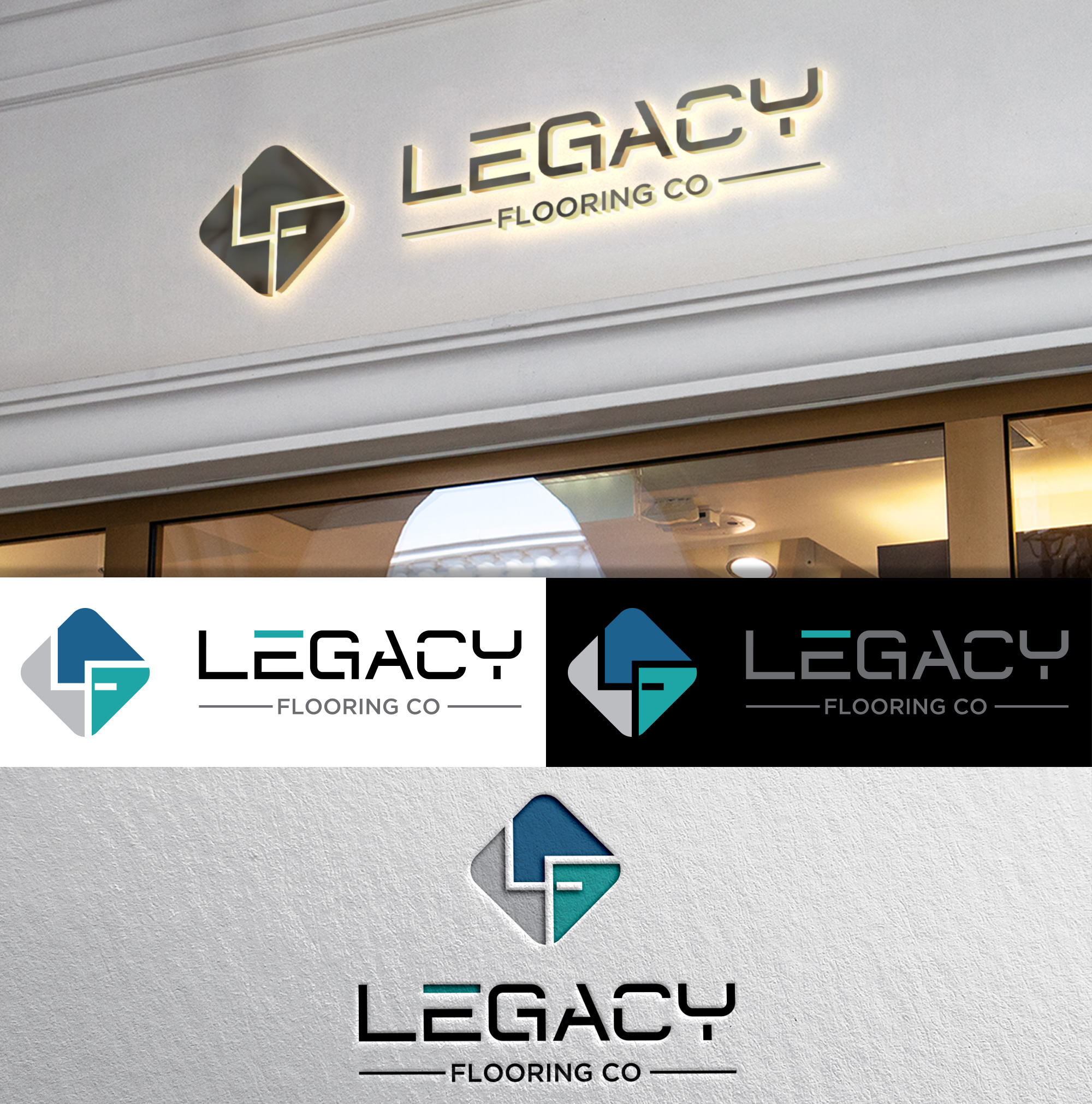 Logo Design by Natalie Eric for Legacy Flooring Co | Design #26392409
