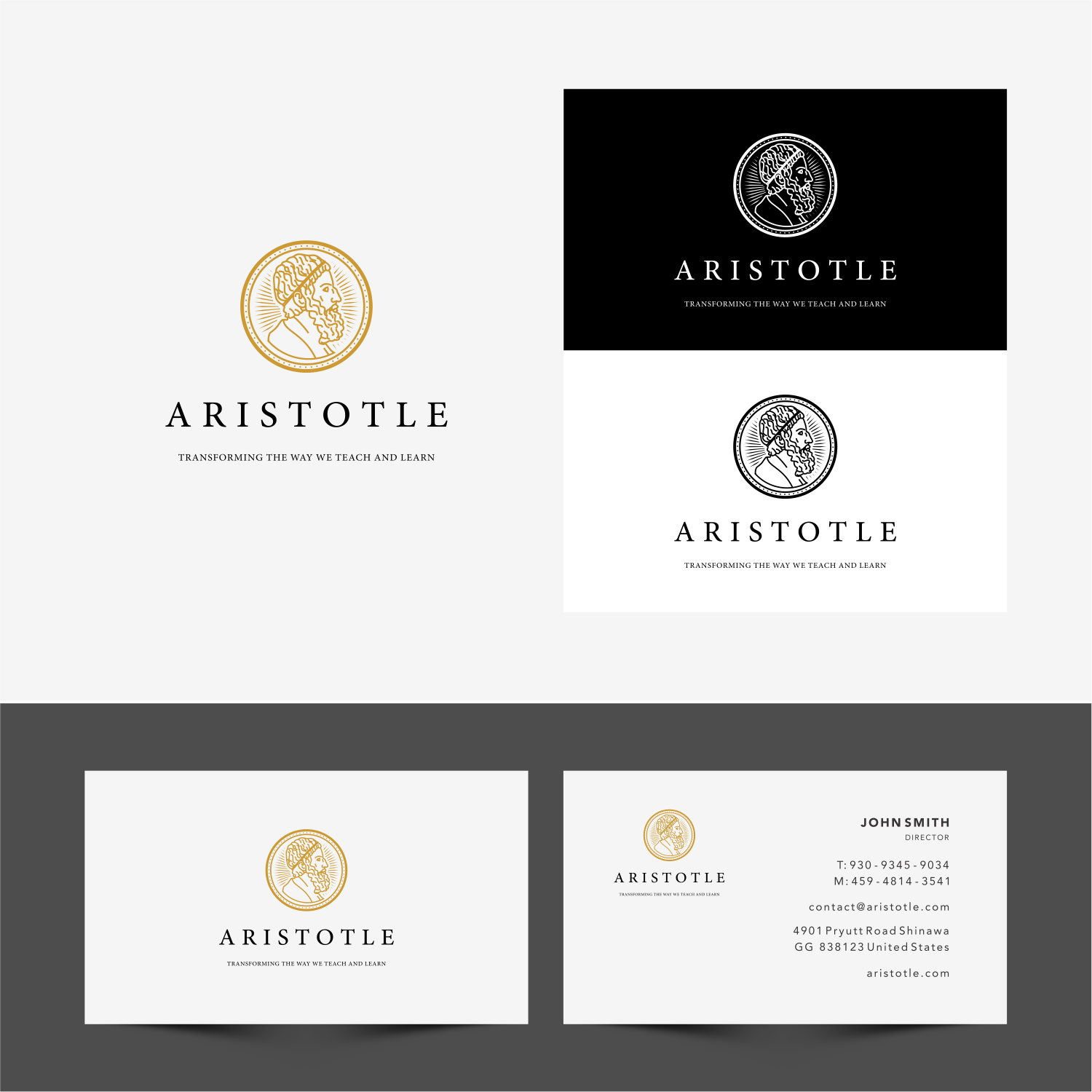 Logo Design by ThiagoB for Aristotle OÜ | Design #26385377