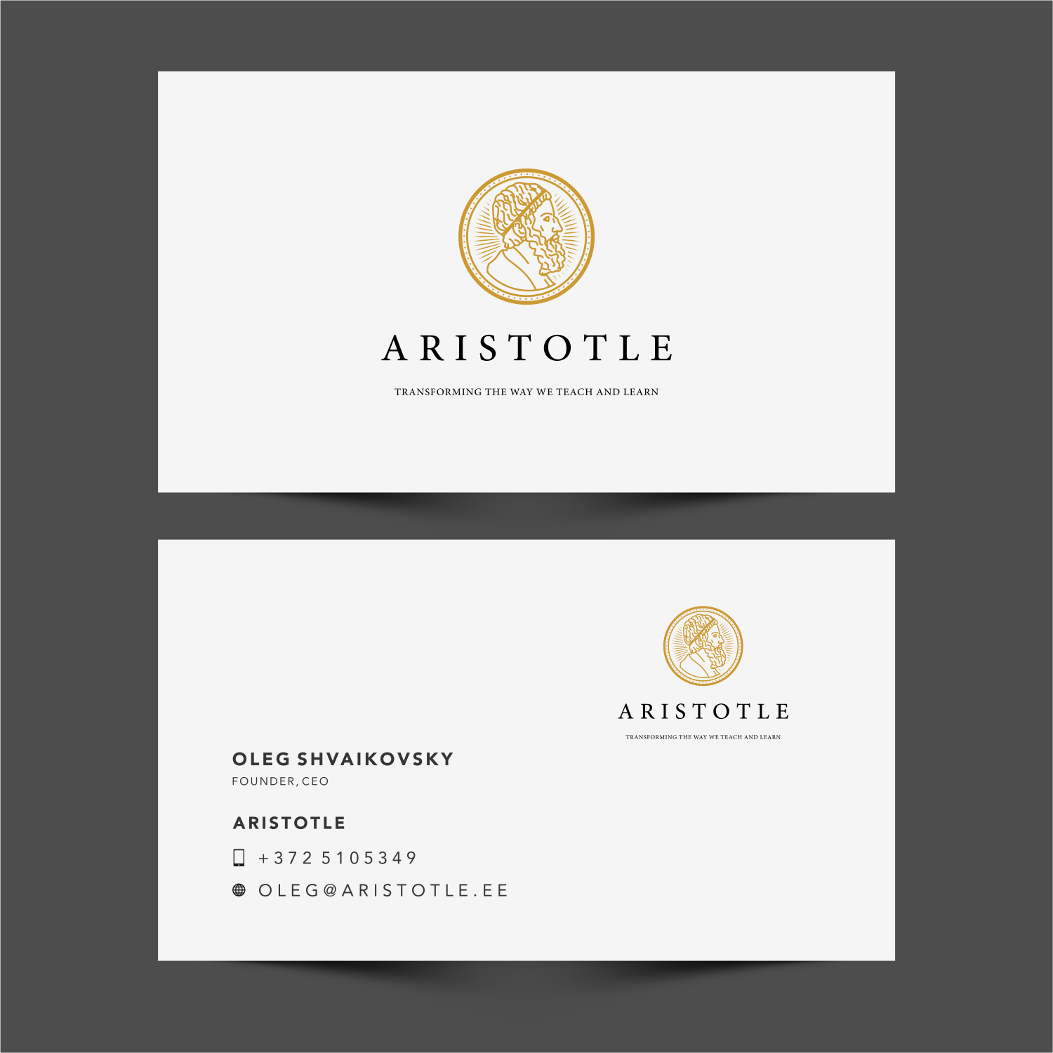 Diseño de Logo por ThiagoB para Aristotle OÜ | Diseño #26386132