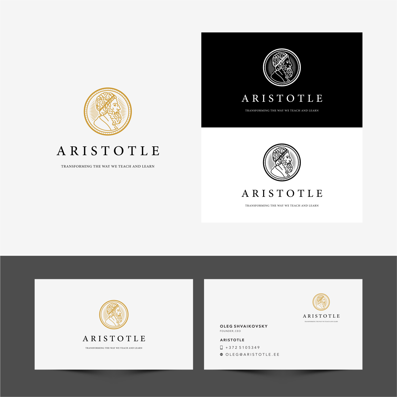 Diseño de Logo por ThiagoB para Aristotle OÜ | Diseño #26386267