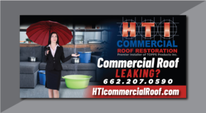 Billboard Design by Deziners Zone for HTI Commercial Roof Restoration.com | Design: #26369949