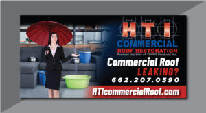 Billboard Design by Deziners Zone for HTI Commercial Roof Restoration.com | Design: #26369950
