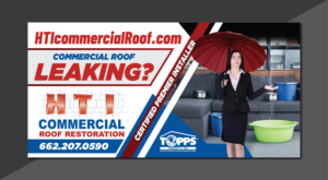 Billboard Design by Deziners Zone for HTI Commercial Roof Restoration.com | Design: #26389934