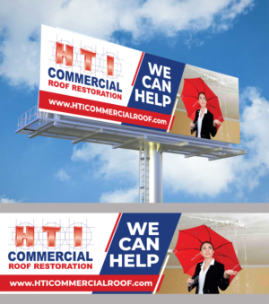 Billboard Design by Aurora:) for HTI Commercial Roof Restoration.com | Design: #26358726
