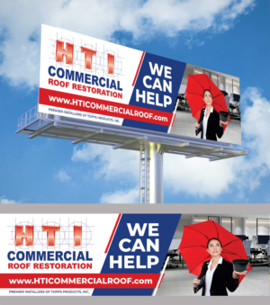 Billboard Design by Aurora:) for HTI Commercial Roof Restoration.com | Design: #26363088