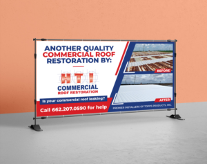 Billboard Design by Aurora:) for HTI Commercial Roof Restoration.com | Design: #26363094