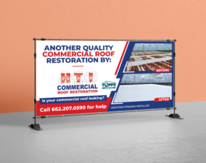 Billboard Design by Aurora:) for HTI Commercial Roof Restoration.com | Design: #26390184