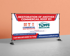 Billboard Design by Aurora:) for HTI Commercial Roof Restoration.com | Design: #26394848