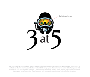 3 at 5 | Logo Design by dharlan
