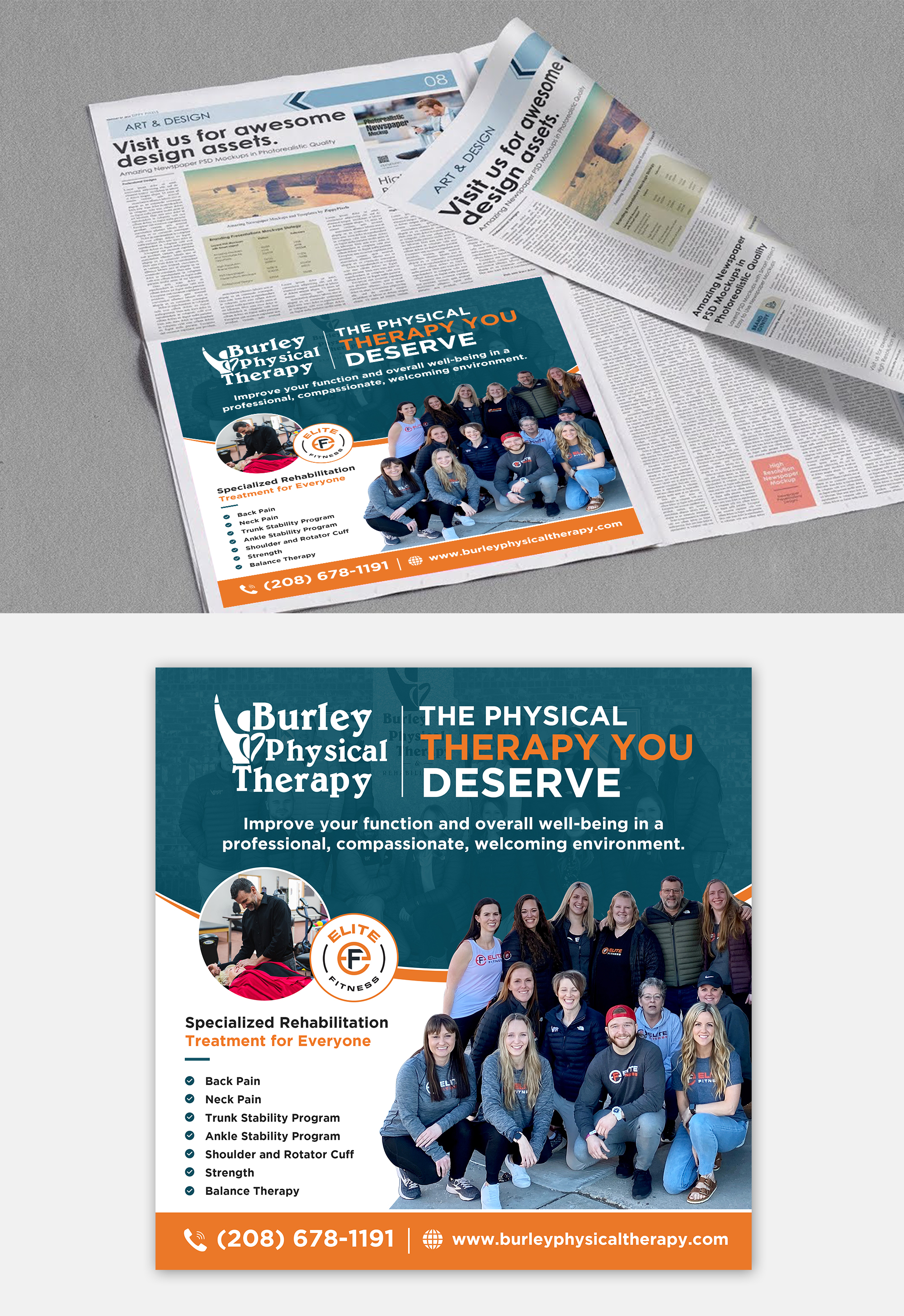 Newspaper Ad Design by debdesign for this project | Design #26361472
