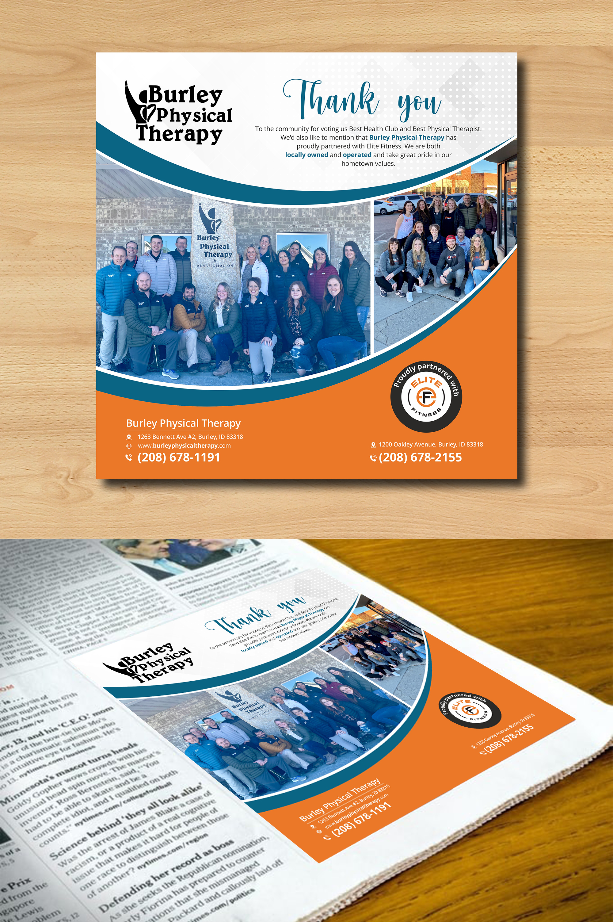 Newspaper Ad Design by ecorokerz for this project | Design #26358689