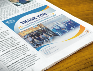Thank you to community for voting us one of the best of | Zeitungsanzeige-Design von anico