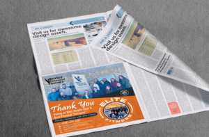 Thank you to community for voting us one of the best of | Zeitungsanzeige-Design von Schöpfer