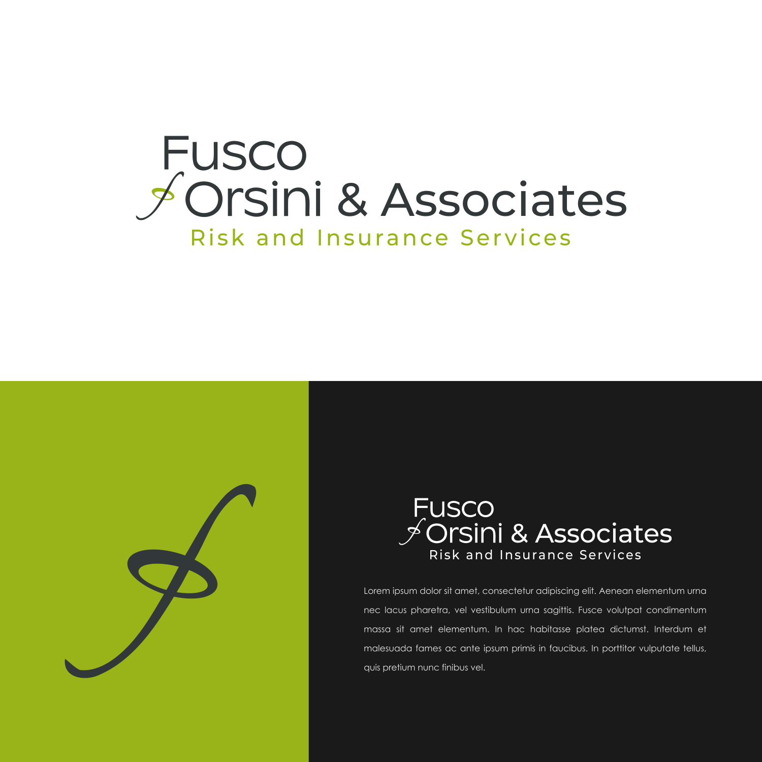 Logo Design by diasfebim for Fusco & Orsini Insurance Services | Design #26356580