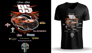 Jason Hall Racing | T-Shirt-Design von Al Pech