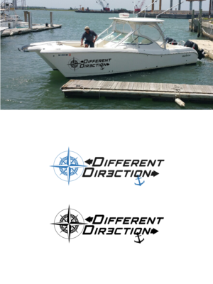 "Different Direction"  My new boat name. | Graphic Design by Arun 25