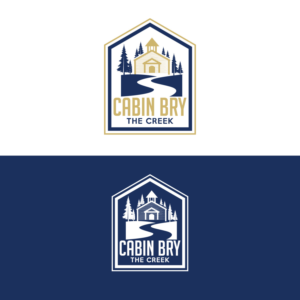 Cabin Bry the Creek | Diseño de Logo por Graphic Bricks