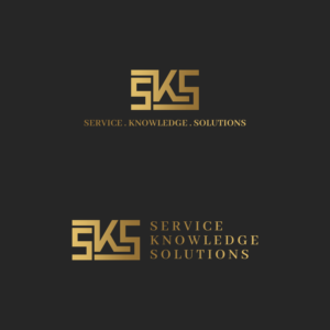 SKS is the symbol. Underneath state: Service Knowledge Solutions | Diseño de Logo por Ivan varian