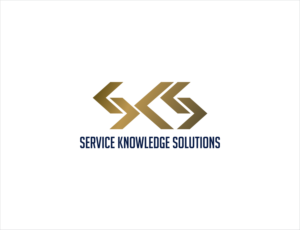 SKS is the symbol. Underneath state: Service Knowledge Solutions | Logo Design by BNdesigner