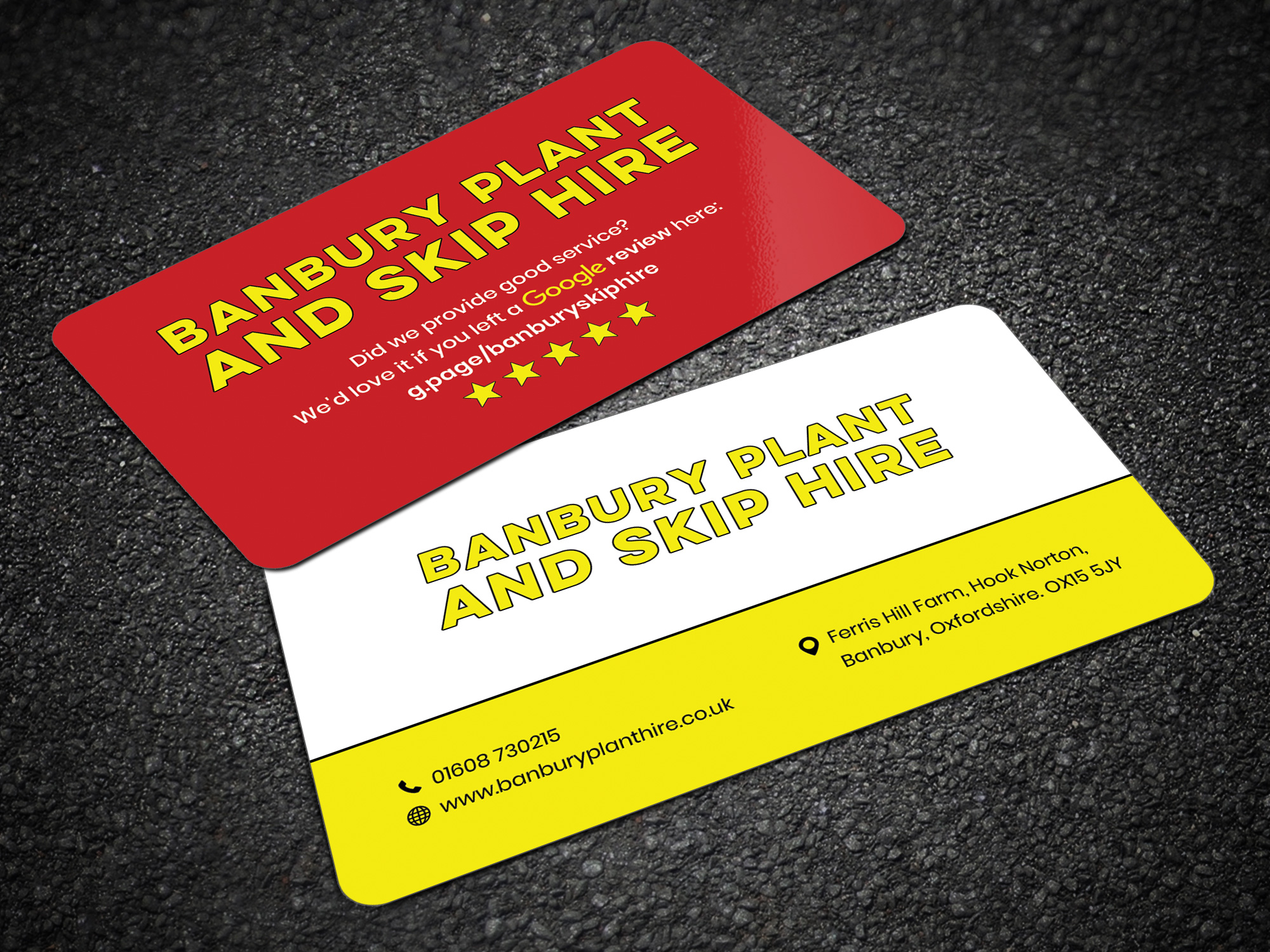 Serious, Bold, Waste Management Business Card Design for a Company by