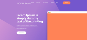 VOKAL Studio | Web Design by Shijo John