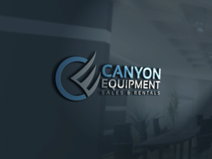 Canyon Equipment (tag is "Sales and Rentals") | Logo Design by AhadA