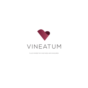 The company name VINEATUM with an appropriate icon device  label. The words ‘place where the vineyards are honoured’ can be added | Logo Design by ThiagoB
