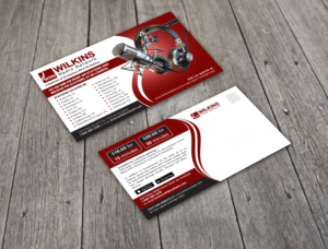 Postcard Design by GraphicsGuru for Wilkins Radio Network | Design: #26381894