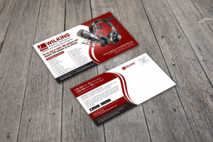 Group of 40 Radio Stations Needs a Marketing Post Card | Postkarten-Design von GraphicsGuru