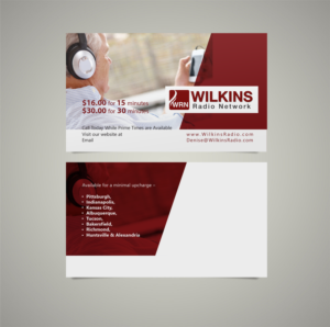Group of 40 Radio Stations Needs a Marketing Post Card | Postkarten-Design von nafizrahat