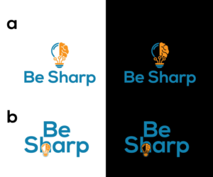 Be Sharp | Logo Design by hjyoo