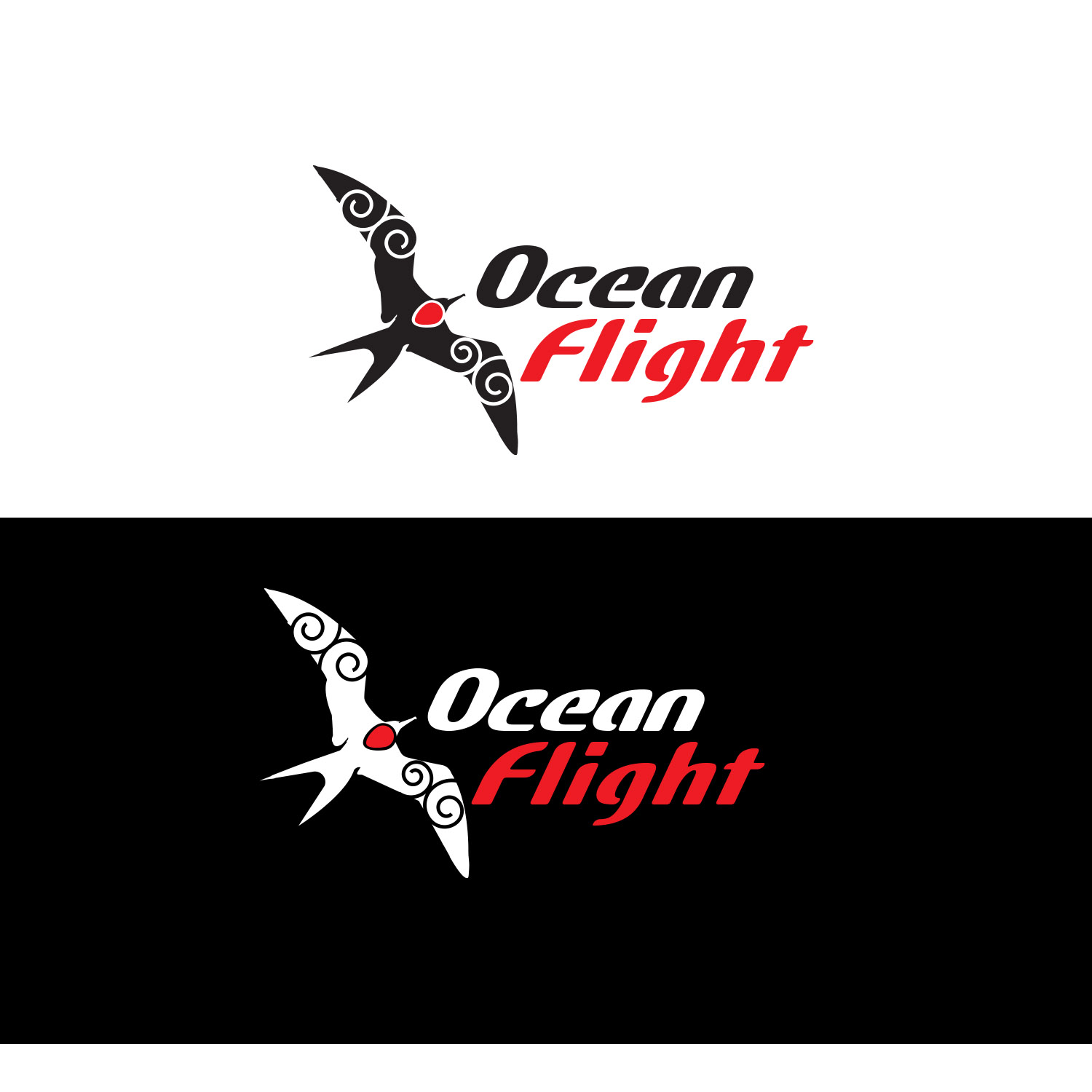 Logo Design by Finley Johnson for Ocean Flight | Design #26367462