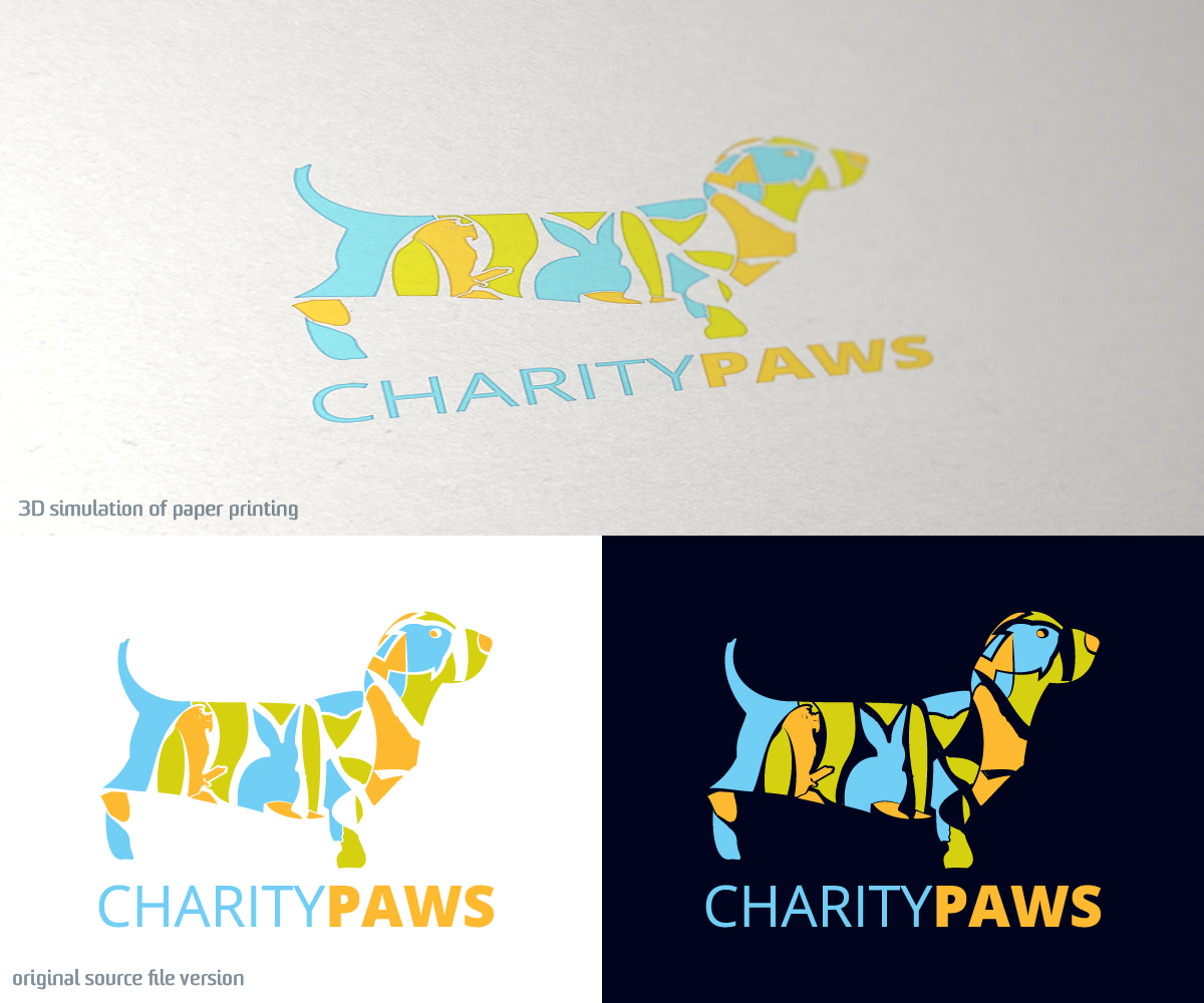 Logo Design by Anthony for 2 Dogs Media LLC | Design #3072800