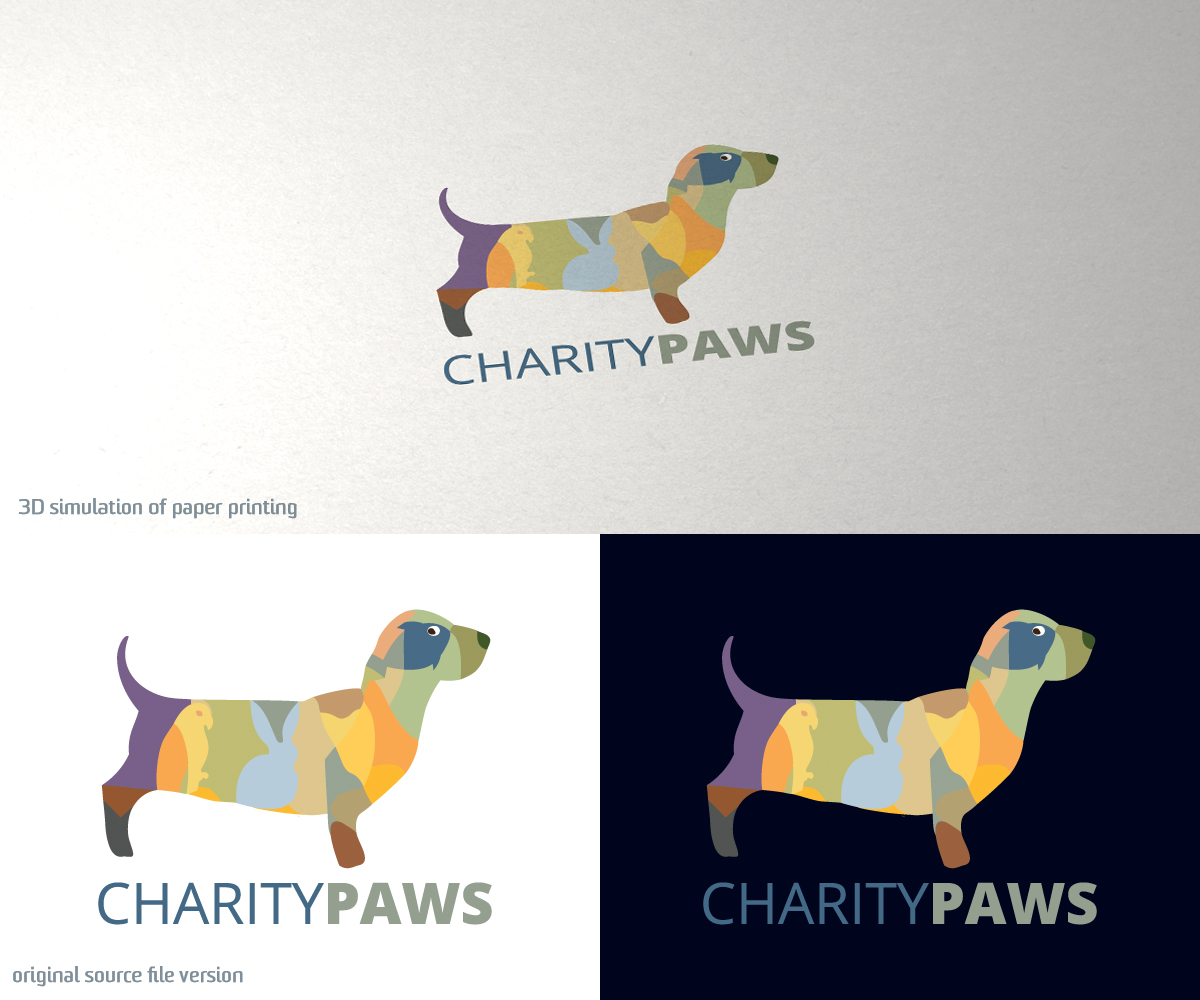 Logo Design by Anthony for 2 Dogs Media LLC | Design #3074888