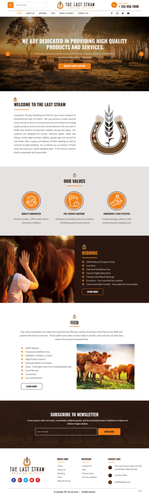Web Design by pb for this project | Design: #26367002
