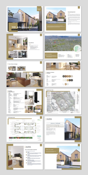 Brochure for new townhouse development | Flyer Design by alex989